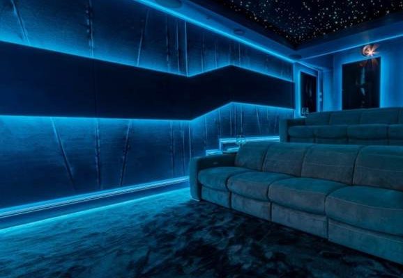 The best way to change your home is to add a beautiful home cinema room.